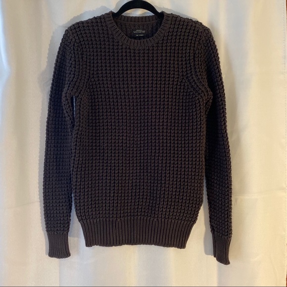 All Saints Sweaters - ALL SAINTS KNIT PULL OVER WARM CREW NECK SWEATER